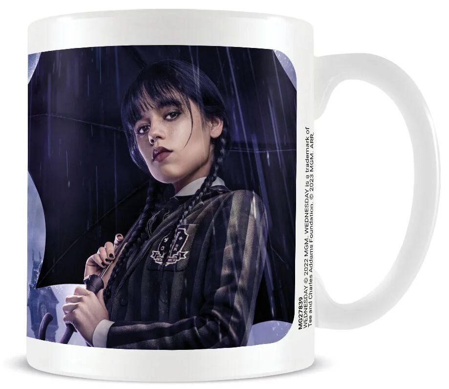 Wednesday We All Have A Dark Side Tasse multicolor von Wednesday