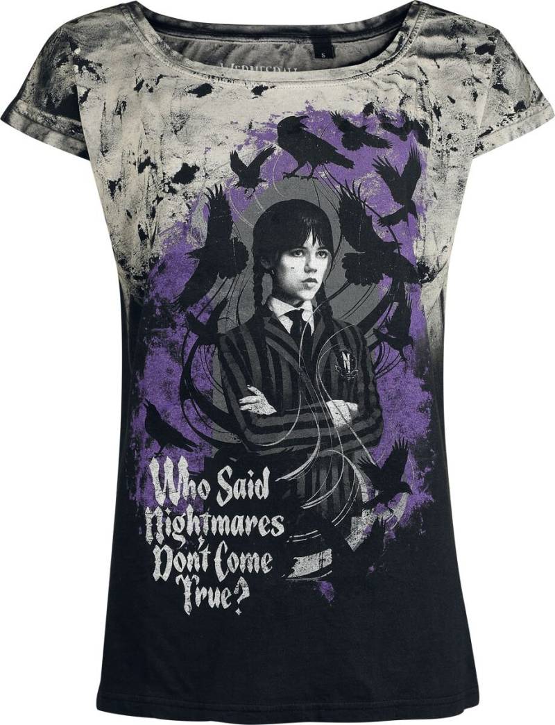 Wednesday Wednesday - Nightmare T-Shirt schwarz in 3XL von Wednesday