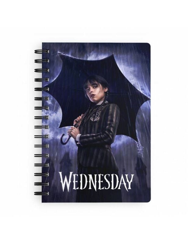 Wednesday Wednesday - Rain Notizblock multicolor von Wednesday