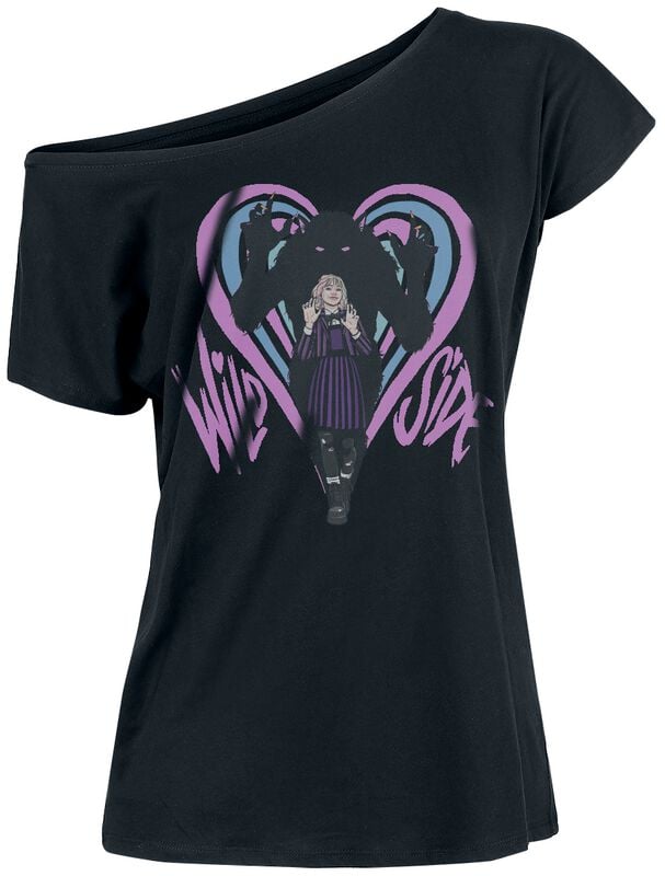 Wednesday Wild Slide T-Shirt schwarz in M von Wednesday