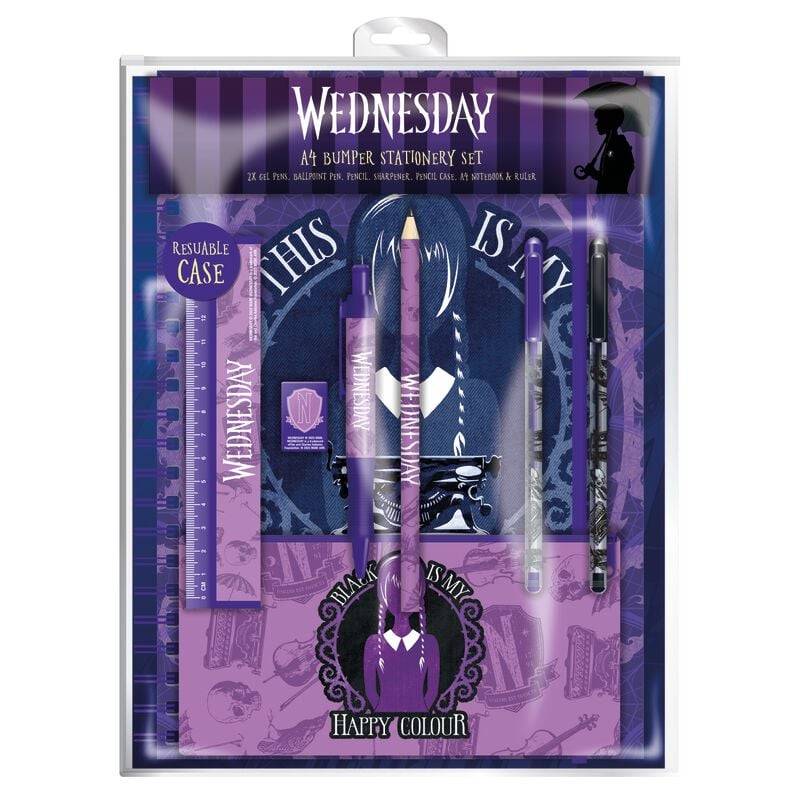 Wednesday Writing Time Schreib-Set multicolor von Wednesday