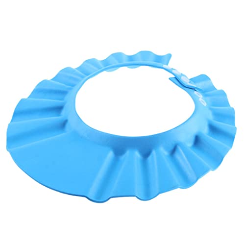 Duschhut für Kinder, Baby Shampoo Cap Verstellbarer Duschhut Weiches Haarwaschenschild für Kleinkinder Blau Duschhut für Kinder, Baby Shampoo Cap Verstellbarer Duschhut Weiches Haarwaschenschild für Kleinkinder Blau von Weduspaty