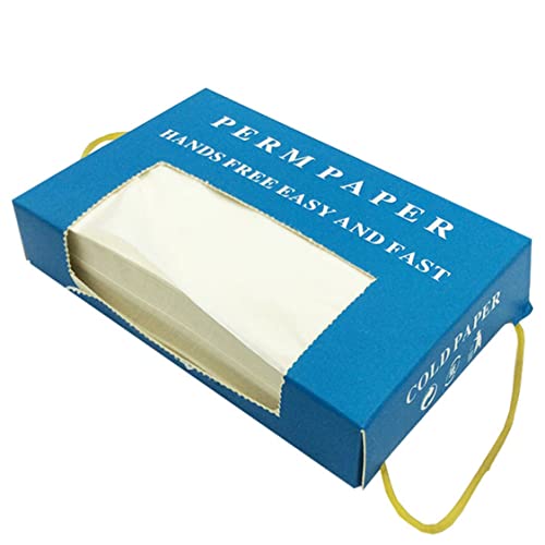 Salon -Perm -Papier, Salon -Perm -Papier Haar Curling Paper Dispositable Heißes kaltes Haar -Lockengewebe für Friseurstyling -Werkzeuge 350pcs, Einweg -Permpapier von Weduspaty