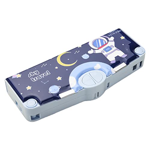 Weduspaty Pencil Case, Pop Out Pencil Case Large Capacity Multifunctional Pencil Case with Push Button Sharpener Ruler Eraser Astronauts, Pop Out Pencil Case Weduspaty Pencil Case, Pop Out Pencil Case Large Capacity Multifunctional Pencil Case with Push Button Sharpener Ruler Eraser Astronauts, Pop Out Pencil Case von Weduspaty