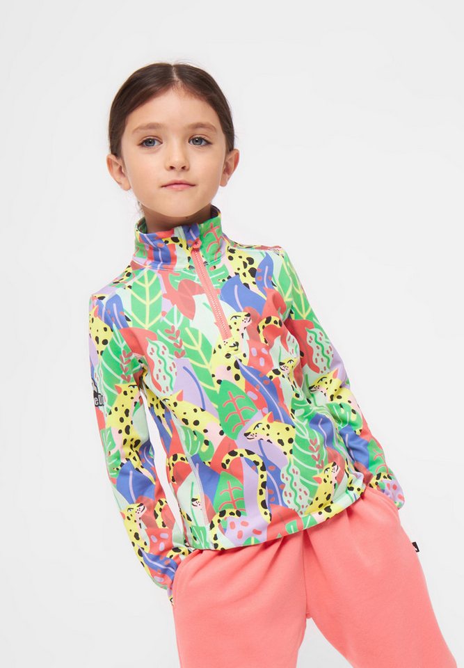 WeeDo Longsweatshirt COSMO CANDY JUNGLE Feuchtigkeitsregulierendes Funktionsshirt für Kinder von WeeDo
