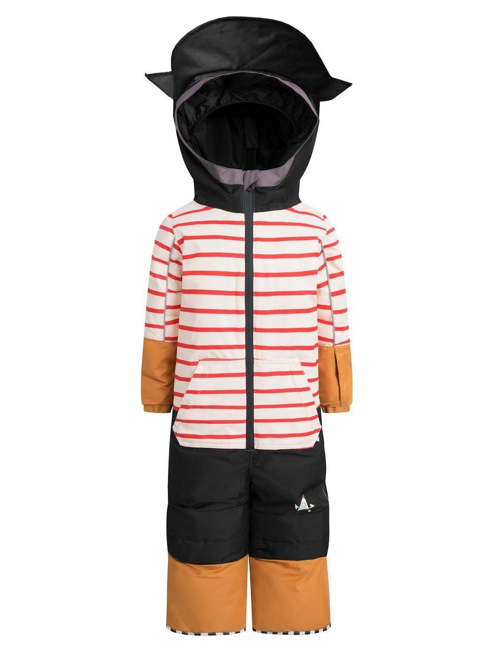 WeeDo Overall Kinder gestreift, schwarz von WeeDo