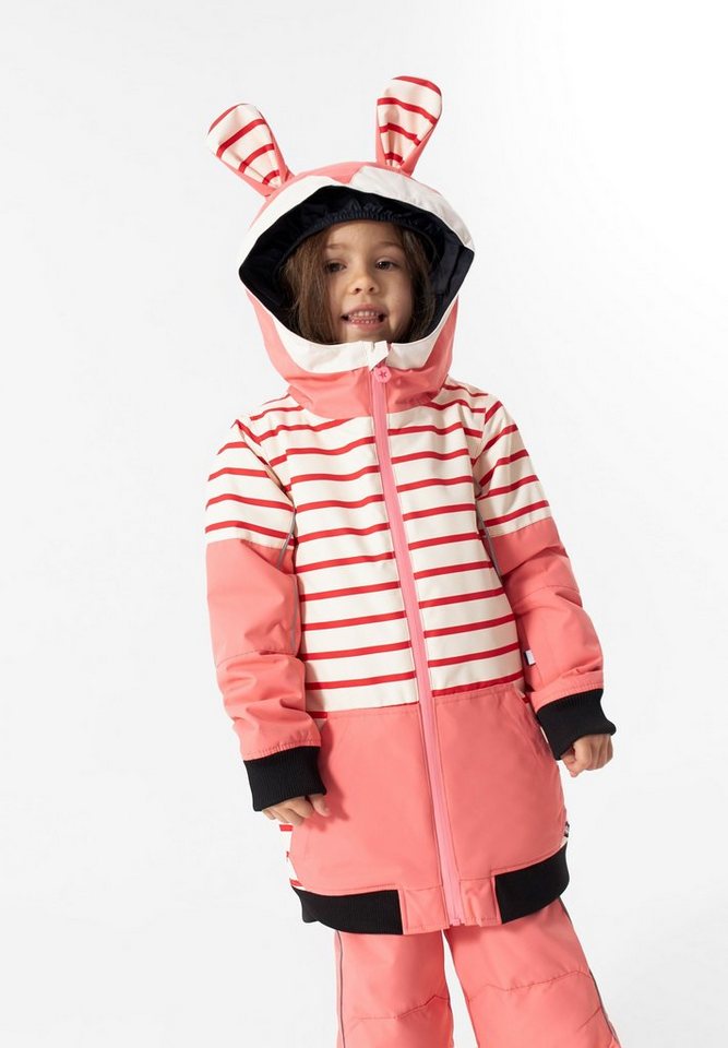 WeeDo Winterjacke BUNNYDO Hase Atmungsaktiv, wasserdicht, helmkompatible Kapuze von WeeDo