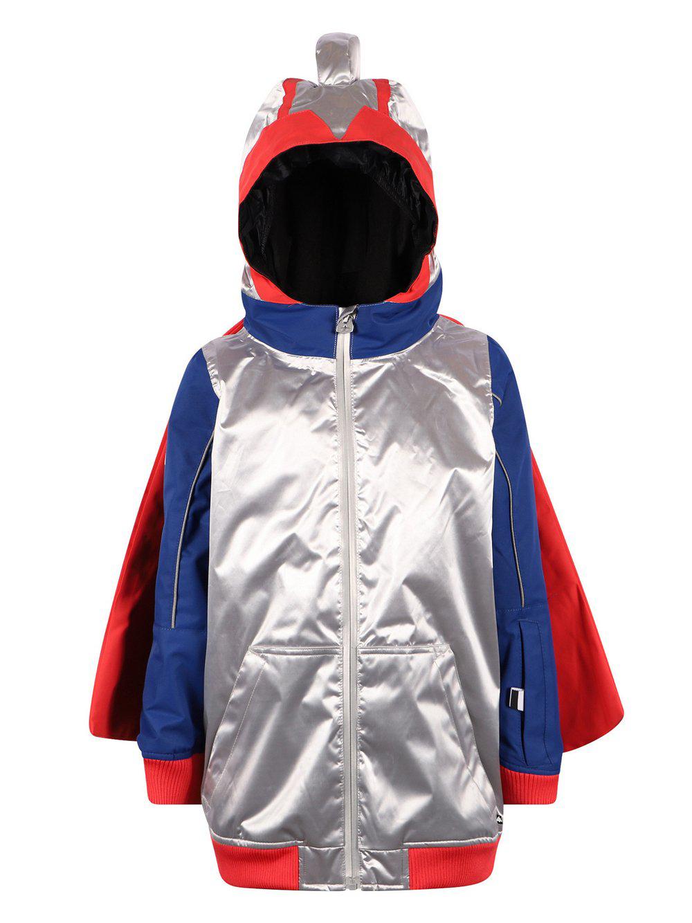 WeeDo Winterjacke Kinder bedruckt, blau von WeeDo