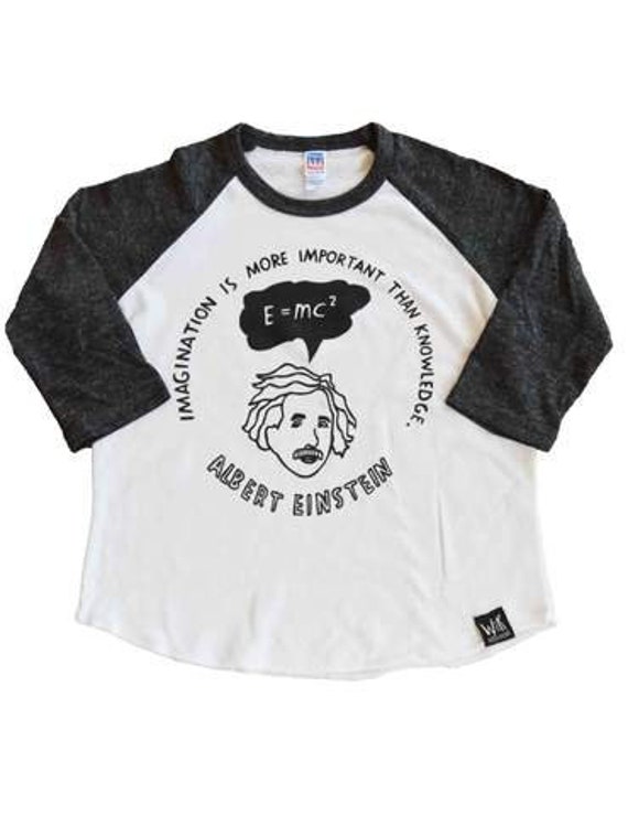 Albert Einstein Raglan Albert Einstein Raglan von WeeRascalsTs