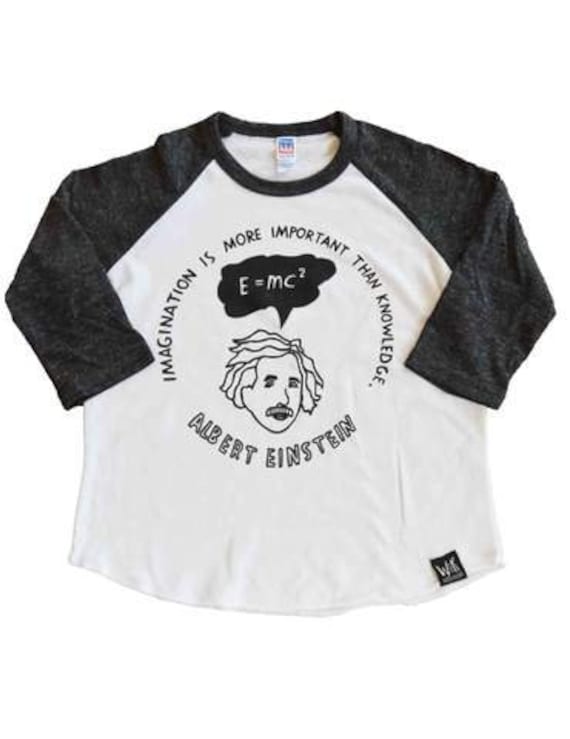 Albert Einstein Raglan Albert Einstein Raglan von WeeRascalsTs