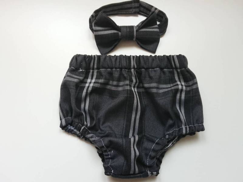 Jungen Handgemachte Bloomer Und Passende Dickie Bogen Süße Baby Set Boys Kleidung Party Geburtstagstorte Zerschlagen Outfit Neu von WeeTartanThreads