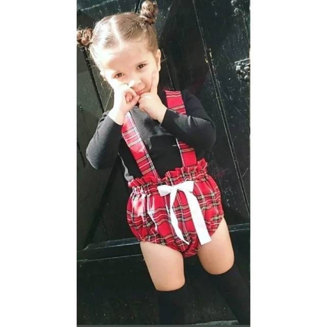 Royal Scottish Stewart Baby Mädchen Pumphose Süßes Set Kleidung Winter Sommer Frühling Outfit Neu von WeeTartanThreads