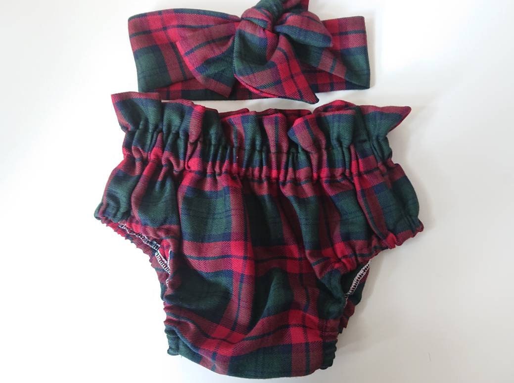 Wunderschöne Tartan Drucke Baumwolle Baby Mädchen Bloomer Und Headwrap Cute Set Kleidung Winter Outfit Neu Wunderschöne Tartan Drucke Baumwolle Baby Mädchen Bloomer Und Headwrap Cute Set Kleidung Winter Outfit Neu von WeeTartanThreads