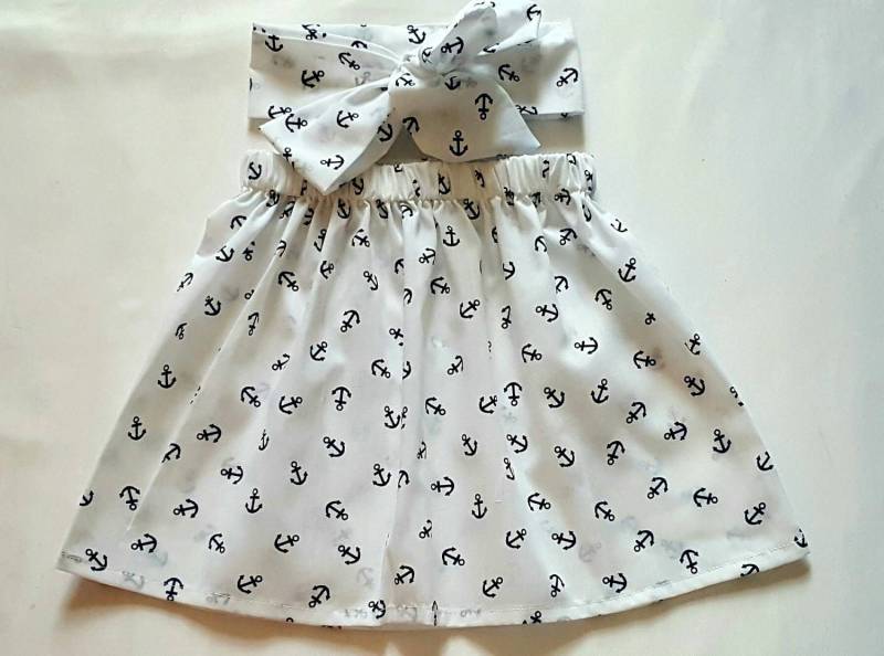 Wunderschöner Sommer Babyrock Und Headwrap Süßes Baby Set Mädchen Kleidung Neu von WeeTartanThreads