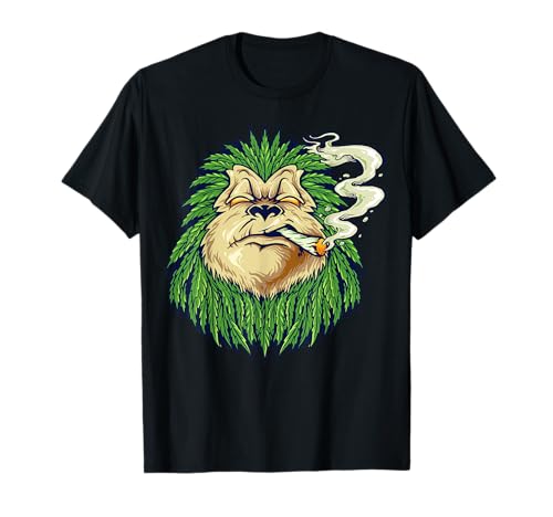 Unkraut rauchen Gorilla Affenliebhaber Cannabis Raucher Männer Frauen T-Shirt Unkraut rauchen Gorilla Affenliebhaber Cannabis Raucher Männer Frauen T-Shirt von Weed 420 Shopp