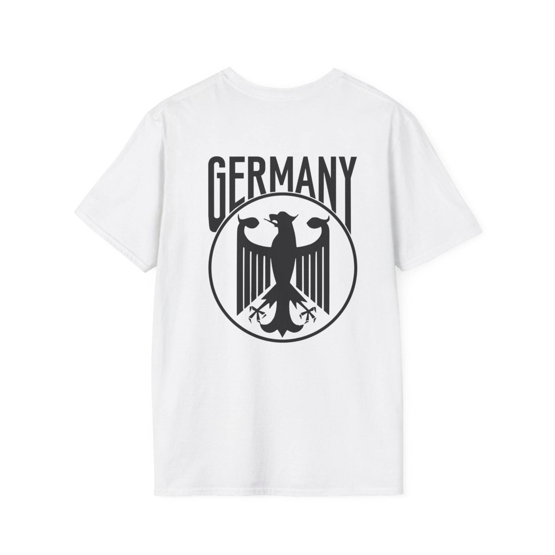 Germany Fußball Soccer Deutschland Backprint T-Shirt Europa Turnier 2024 Adler Germany Fußball Soccer Deutschland Backprint T-Shirt Europa Turnier 2024 Adler von WeegeeArt