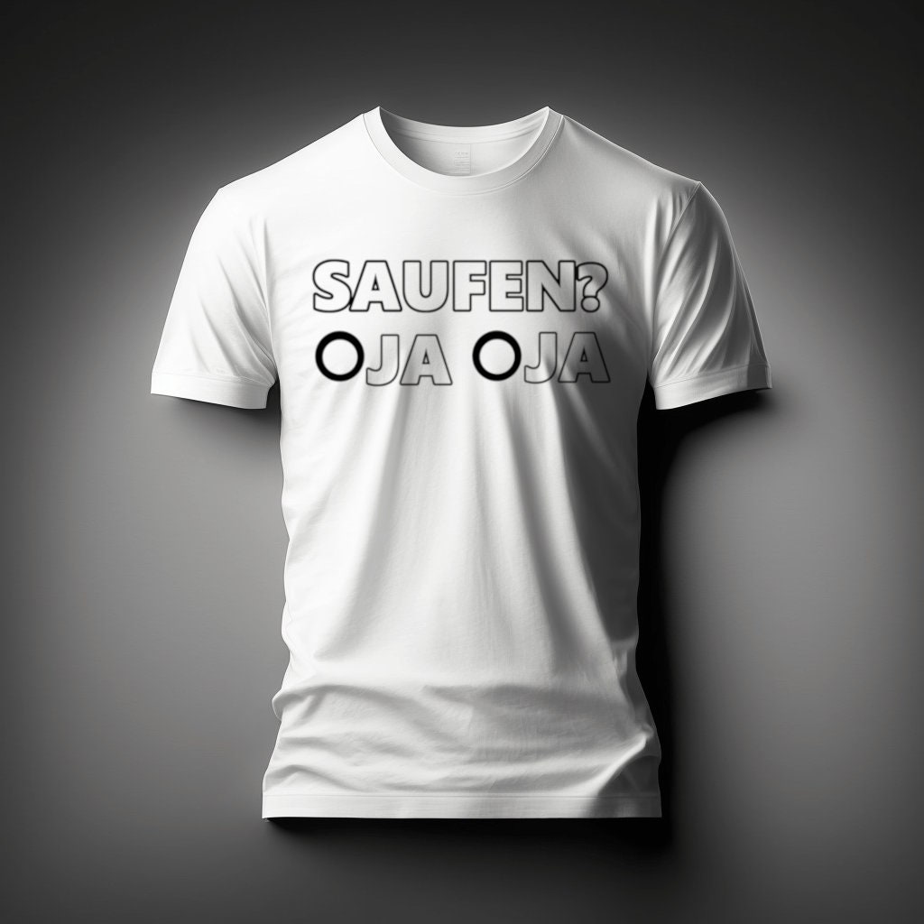 Saufen? O Ja T-Shirt - Deine Zustimmung Zum Alkohol Feiern Am Wochenende Saufen? O Ja T-Shirt - Deine Zustimmung Zum Alkohol Feiern Am Wochenende von WeegeeArt