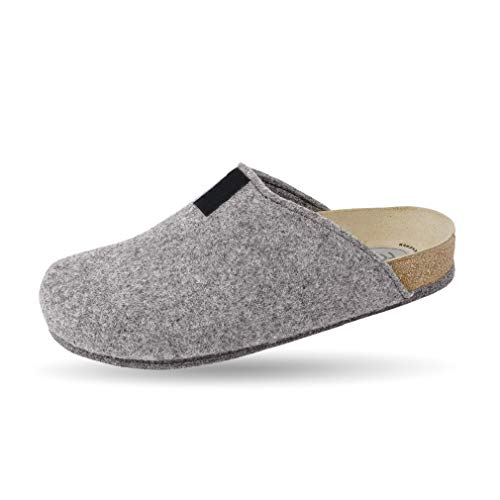 Weeger Bio-Hausschuh-Pantoffel Tweed grau Gr. 40 Weeger Bio-Hausschuh-Pantoffel Tweed grau Gr. 40 von Weeger