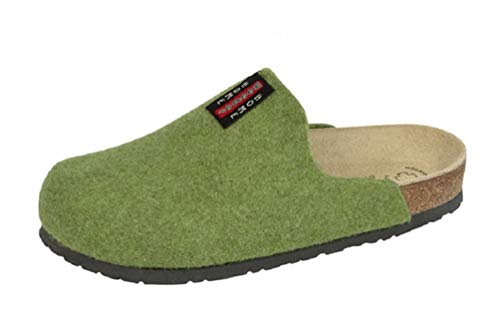 Weeger Bio-Hausschuh-Pantoffel lind Gr. 43 von Weeger