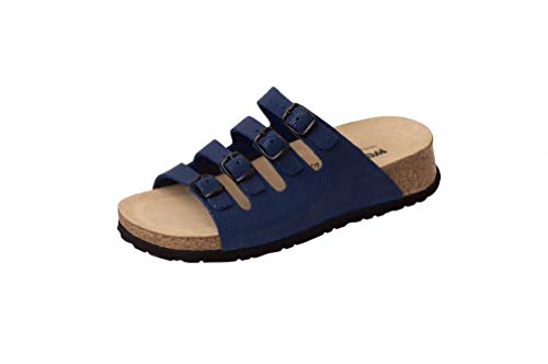 Weeger-Bio-Keil-Pantolette royal gepr. Gr. 42 von Weeger