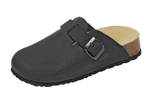 Weeger-Clog mit Keilsohle schwarz Gr. 40 von Weeger