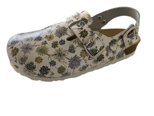 Weeger-ESD Antistatik Clog m. Keilsohle weiß Multi Gr. 38 von Weeger
