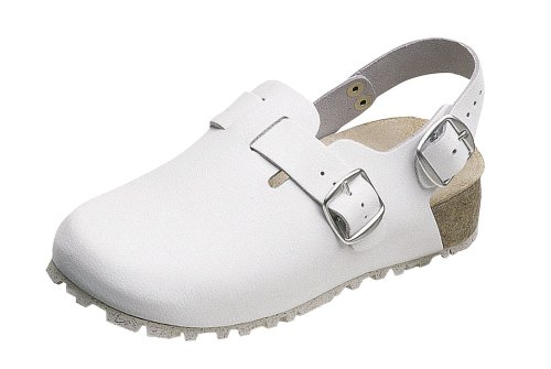 Weeger-Rutschfester Küchenclog weiß Gr. 37 von Weeger