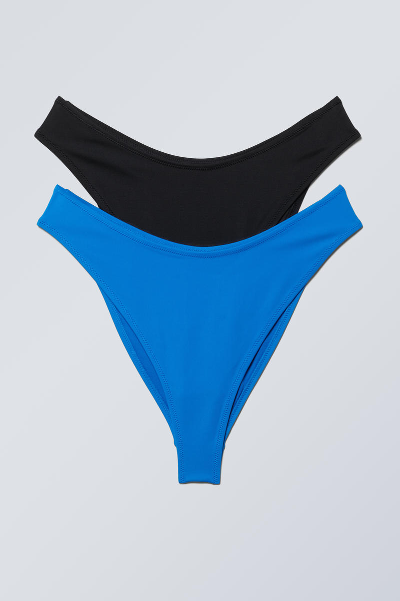 2-pack Scoop Bikini Bottoms von Weekday