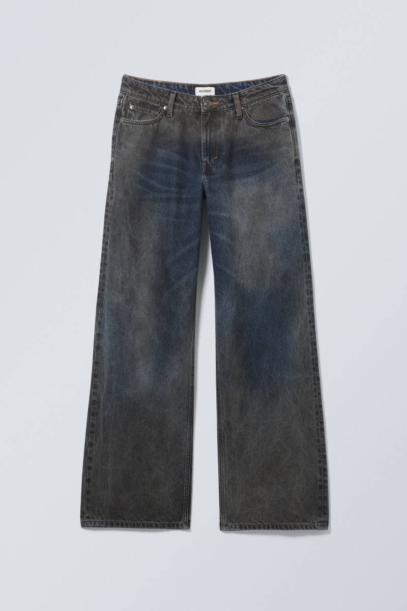 Ample Low Loose Muddy Jeans von Weekday