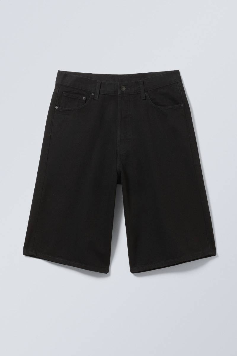 Astro Denim Loose Baggy Shorts von Weekday