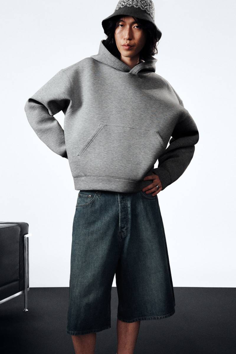 Astro Denim Loose Baggy Shorts von Weekday