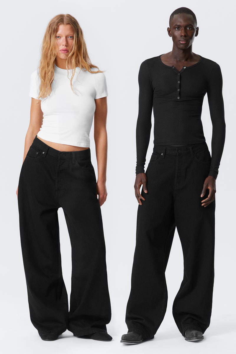 Astro Loose Baggy Leg Jeans von Weekday