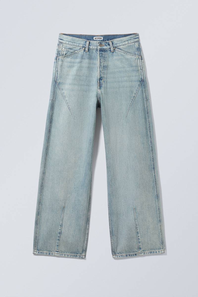 Astro Shape Loose Baggy Leg Jeans von Weekday