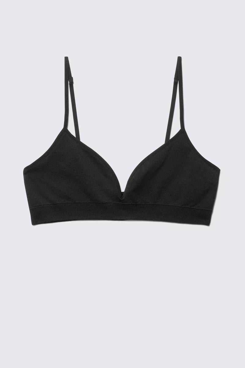 Cat Soft Seamless Triangle Bra von Weekday
