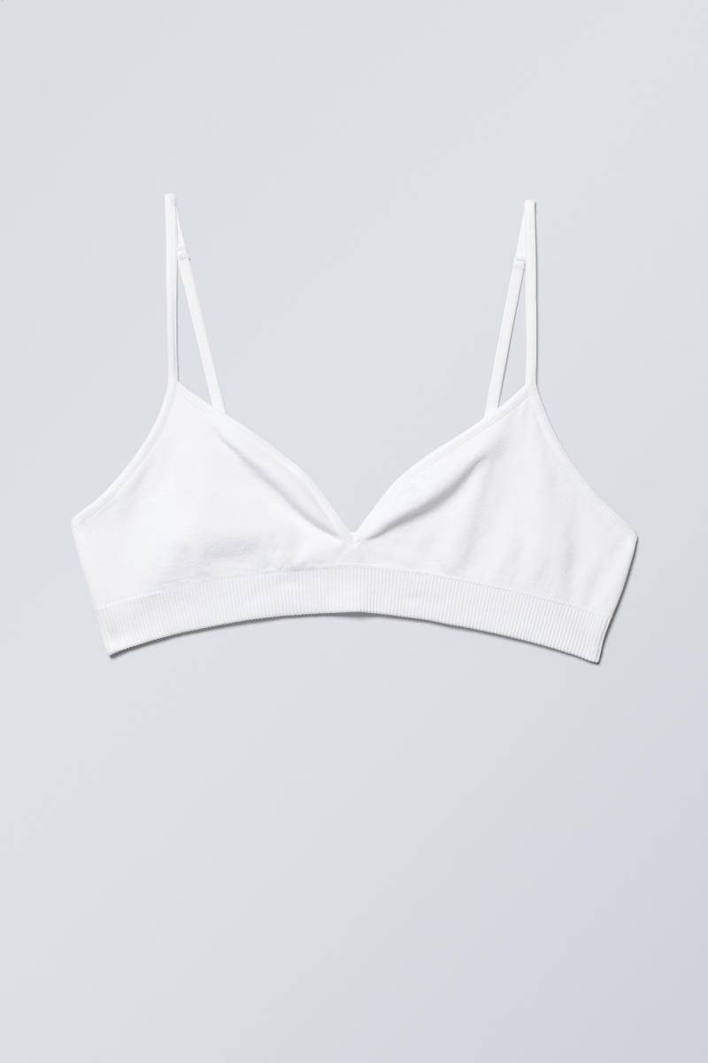 Cat Soft Seamless Triangle Bra von Weekday