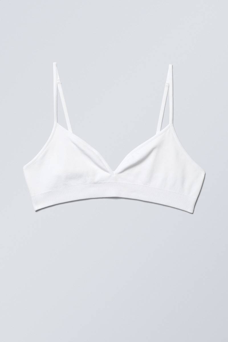 Cat Soft Seamless Triangle Bra von Weekday