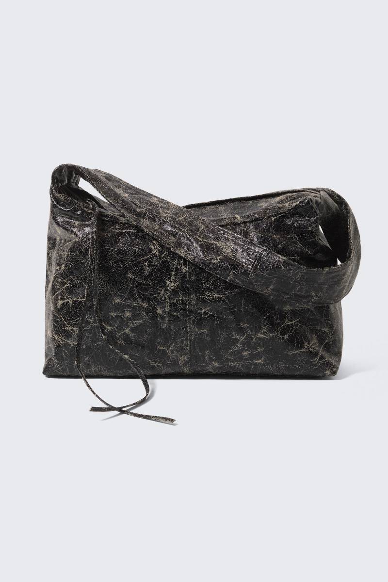 Coated Rectangular Shoulder Bag von Weekday