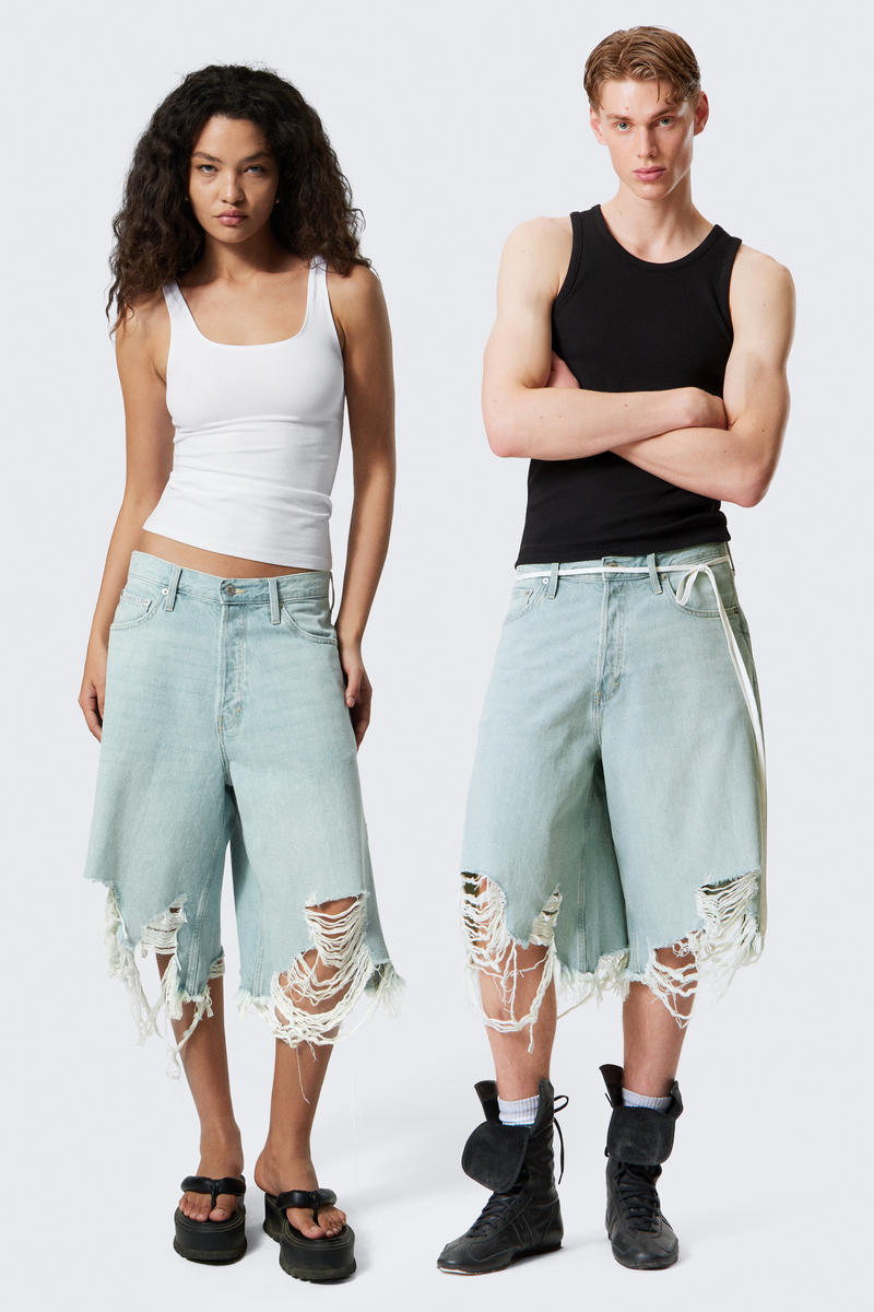 Cosmos Loose Fit Denim Shorts von Weekday