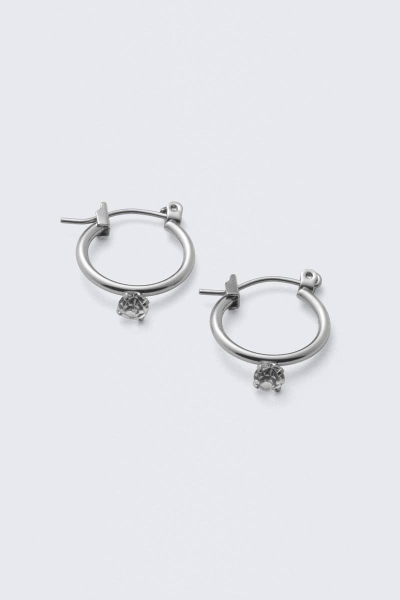 Crush Hoop Earrings von Weekday