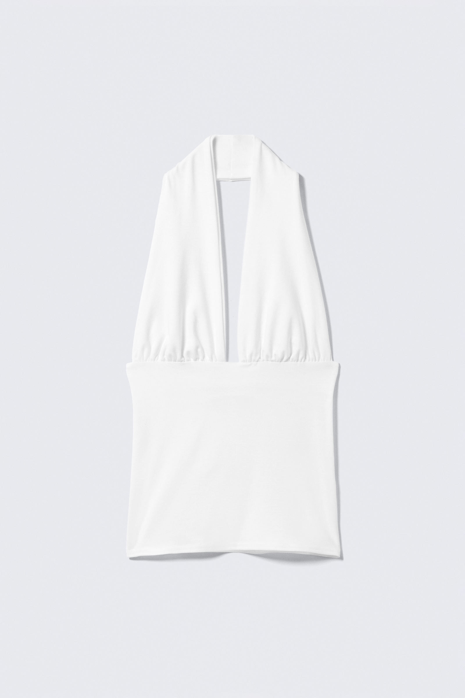 Deep Halterneck Top von Weekday