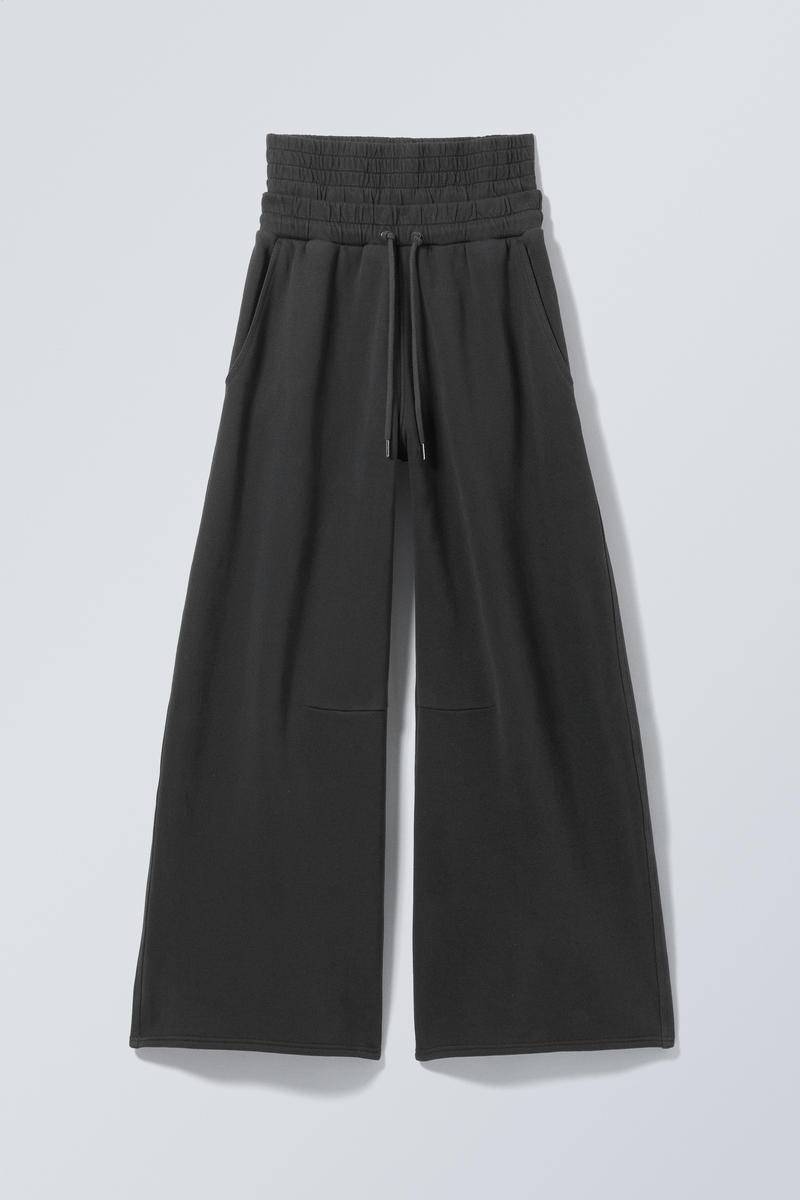 Double-Layered Standard Sweatpants von Weekday
