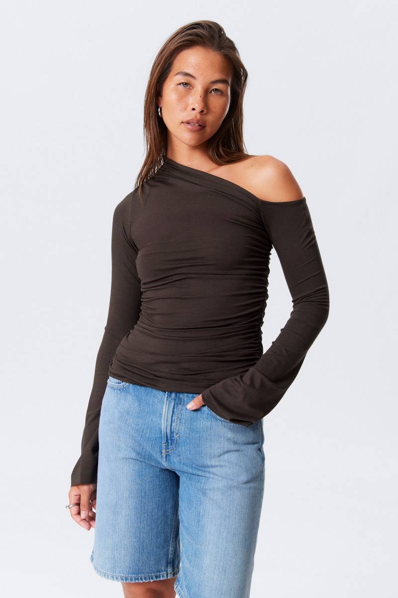 Drape Asymmetric Lyocell Top von Weekday