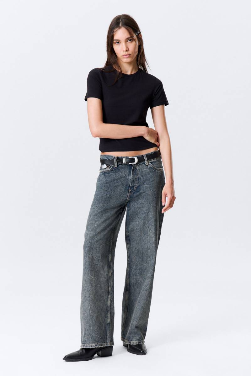 Dynasty Low Rise Loose Wide Leg Jeans von Weekday