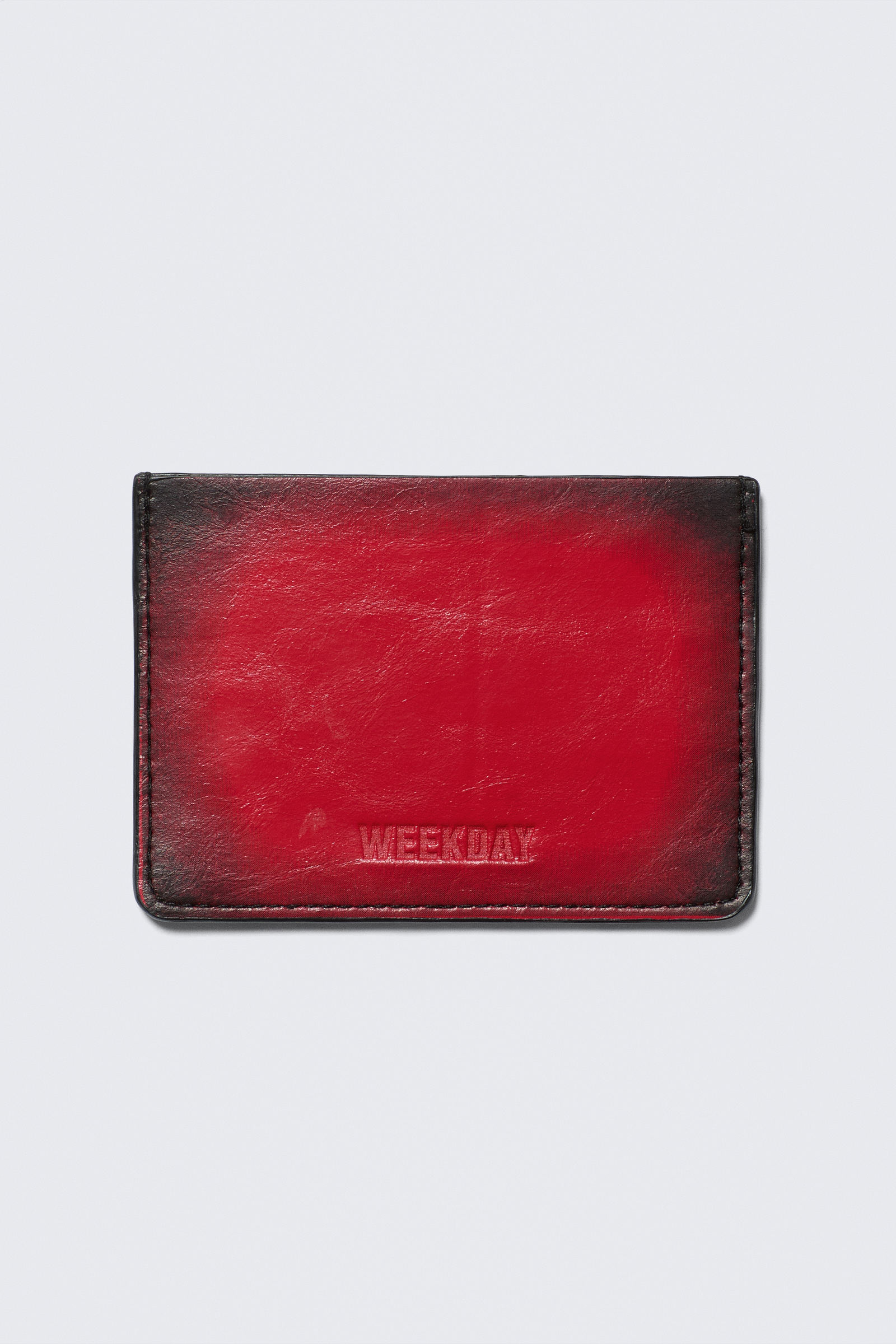 Faux Leather Card Holder von Weekday