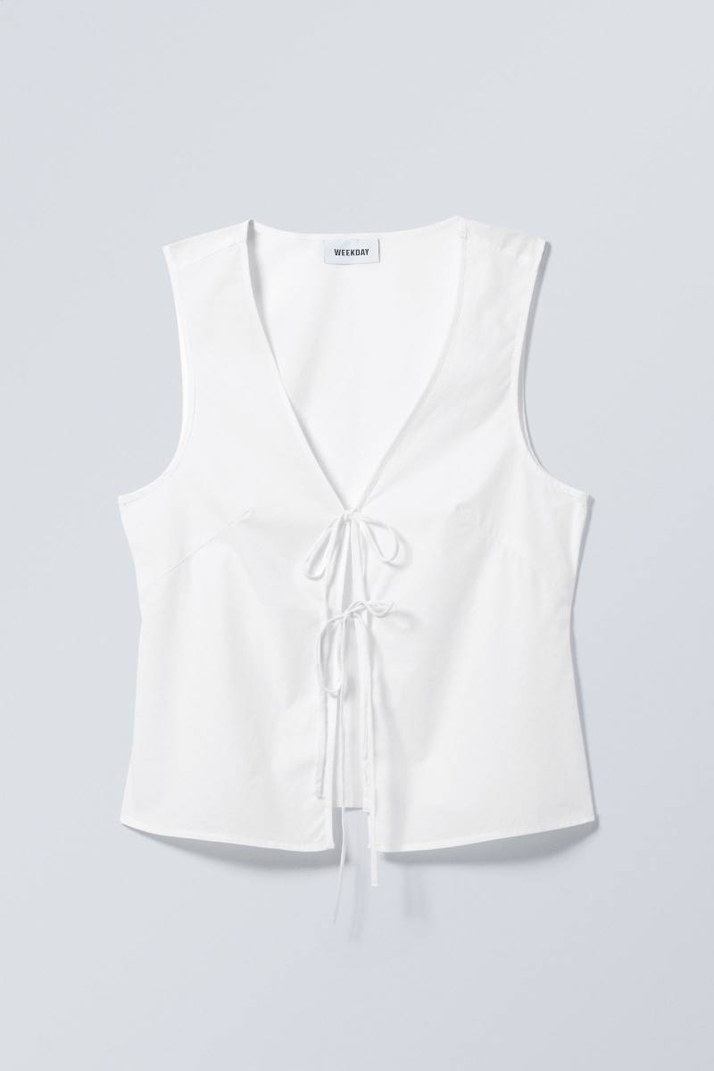 Fitted Vest Top von Weekday
