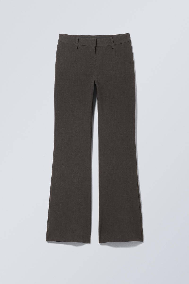 Flared Suiting Trousers von Weekday