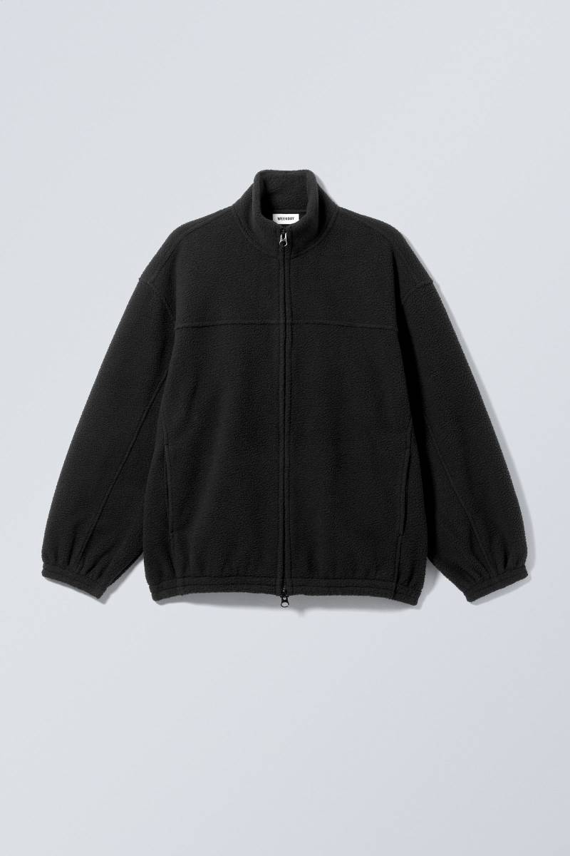 Fleece Zip Jacket von Weekday