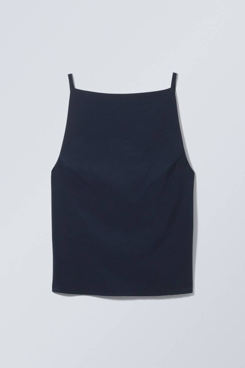 Fleur Suiting Open Back Top von Weekday