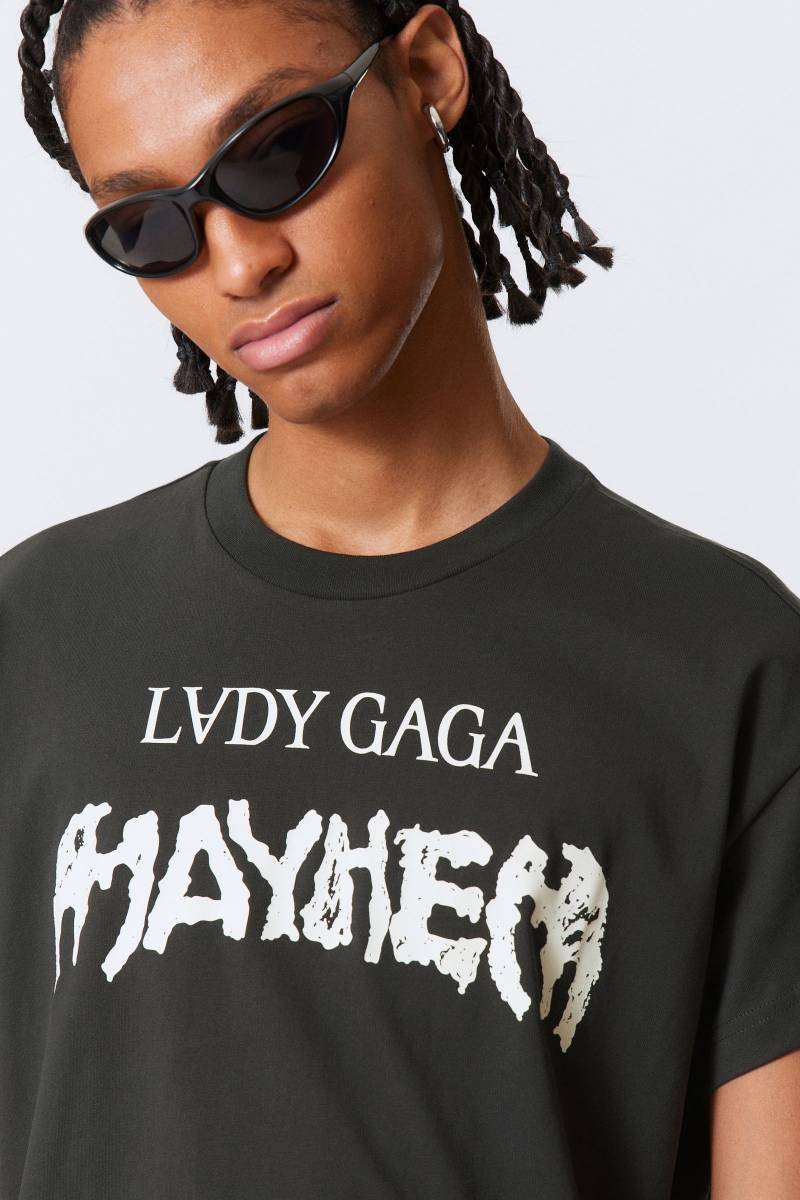Lady Gaga Short-Sleeved T-Shirt von Weekday