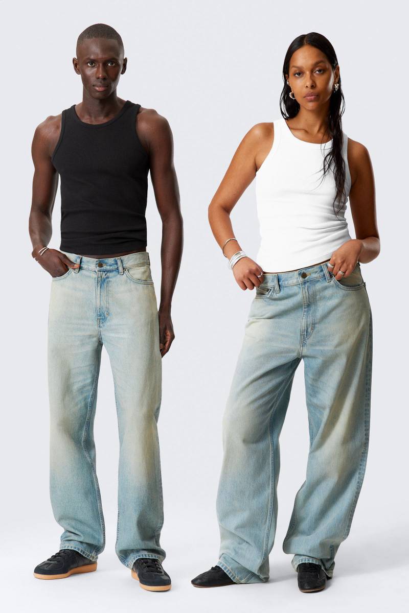 Galaxy Loose Straight Leg Jeans Galaxy Loose Straight Leg Jeans von Weekday